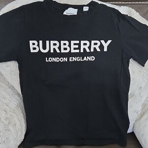 Kids Burberry Black T-Shirt